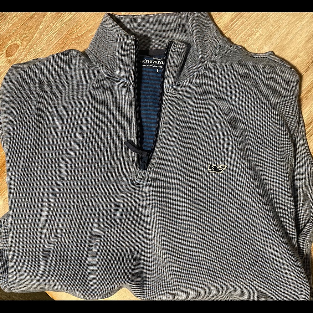 Vineyard Vines mens 3/4 zipper